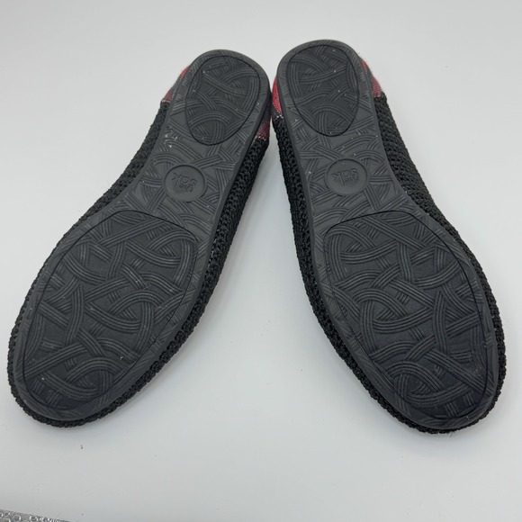 The Sak Slip On Loafer Crochet Driving Moccasins Crochet Multicolor Aztec US 8.5 - Picture 7 of 9